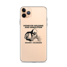 Load image into Gallery viewer, Heemeyer Welding & Demo Clear Case for iPhone®