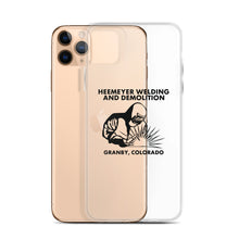 Load image into Gallery viewer, Heemeyer Welding & Demo Clear Case for iPhone®