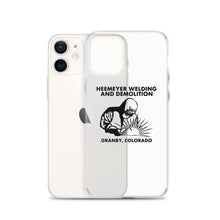 Load image into Gallery viewer, Heemeyer Welding & Demo Clear Case for iPhone®