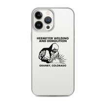Load image into Gallery viewer, Heemeyer Welding & Demo Clear Case for iPhone®