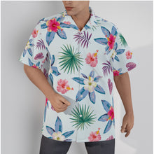 Load image into Gallery viewer, All-Over Print Men's Hawaiian Shirt With Button Closure