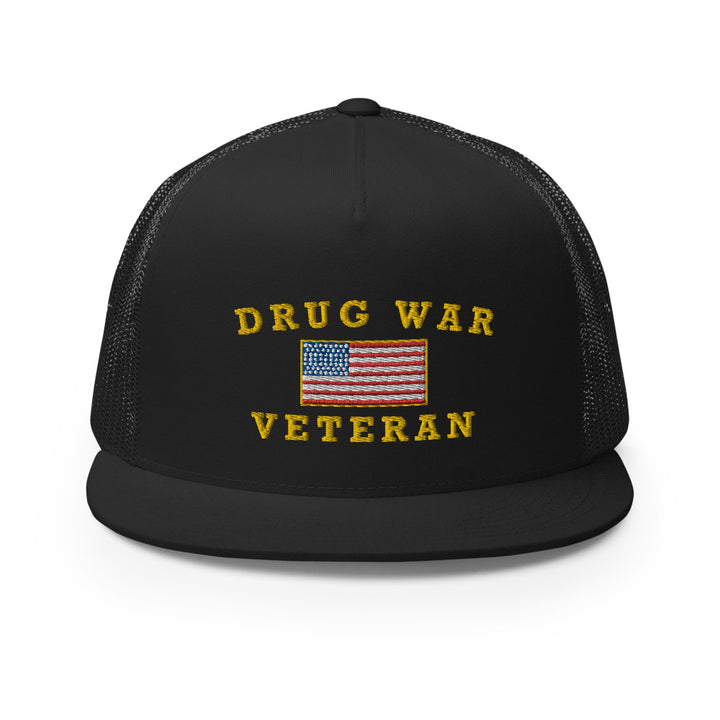 Drug War Veteran Trucker Cap