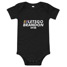 Load image into Gallery viewer, Let's Go Brandon #FJB Baby Short Sleeve One Piece