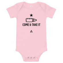 Load image into Gallery viewer, Come & Take It Baby Short Sleeve One Piece