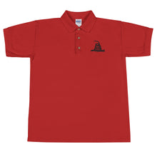 Load image into Gallery viewer, Don't Tread Embroidered Polo Shirt
