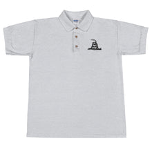 Load image into Gallery viewer, Don't Tread Embroidered Polo Shirt