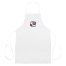 Load image into Gallery viewer, Don't Feed The Animals Embroidered Apron