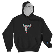 Load image into Gallery viewer, Floral Uzi Champion Hoodie