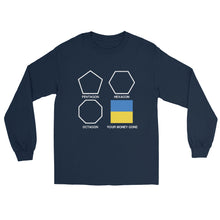 Load image into Gallery viewer, Your Money Gone Men’s Long Sleeve Shirt