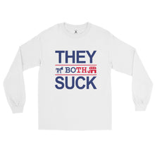 Load image into Gallery viewer, They Both Suck Men’s Long Sleeve Shirt