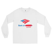 Load image into Gallery viewer, Bank of Dystopia Men’s Long Sleeve Shirt