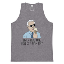 Load image into Gallery viewer, Listen Here Jack Tank Top