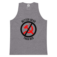 Load image into Gallery viewer, Better Dead Than Red Tank Top