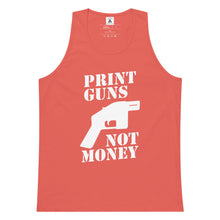 Load image into Gallery viewer, Print Guns, Not Money Tank Top
