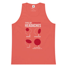 Load image into Gallery viewer, Types of Headaches Tank Top
