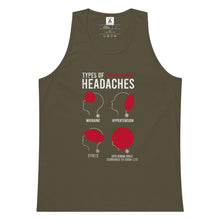 Load image into Gallery viewer, Types of Headaches Tank Top