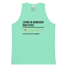 Load image into Gallery viewer, Living In Democrat Cities Tank Top
