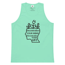 Load image into Gallery viewer, Decentralize Your Mind Tank Top