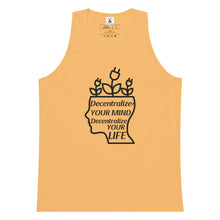 Load image into Gallery viewer, Decentralize Your Mind Tank Top