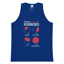 Load image into Gallery viewer, Types of Headaches Tank Top