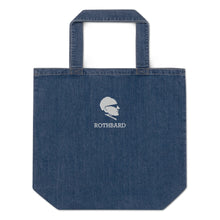 Load image into Gallery viewer, Rothbard Embroidered Organic Denim Tote