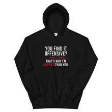 Load image into Gallery viewer, You Find It Offensive I Find It Funny Hoodie