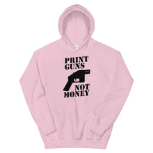 Load image into Gallery viewer, Print Guns, Not Money (black)