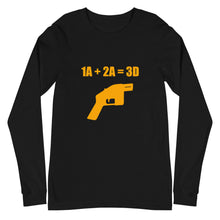Load image into Gallery viewer, 1A + 2A = 3D Long Sleeve Tee