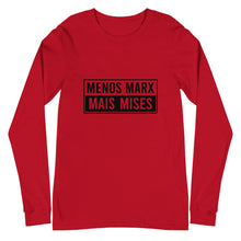 Load image into Gallery viewer, Menos Marx, Mais Mises Long Sleeve Tee