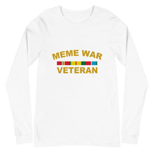 Load image into Gallery viewer, Meme War Vet Long Sleeve Tee