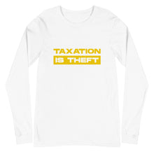 Load image into Gallery viewer, Taxation Is Theft Long Sleeve Tee