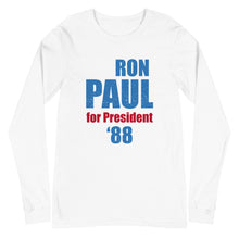 Load image into Gallery viewer, Vintage Ron Paul '88 Long Sleeve Tee