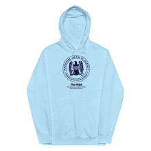 Load image into Gallery viewer, NSA The Only Agency That Listens Midweight Hoodie