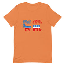 Load image into Gallery viewer, Clowns To The Left, Jokers To The Right Tee