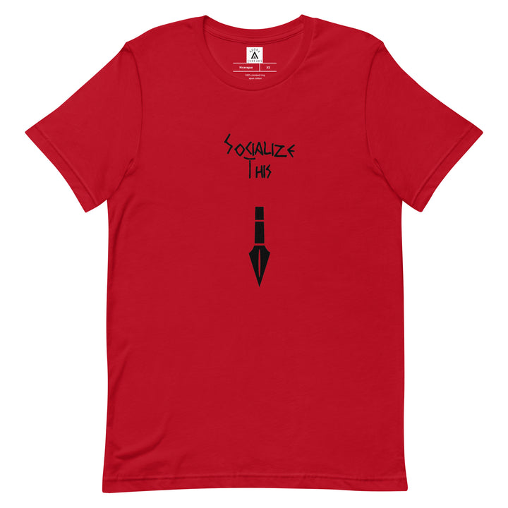 Socialize This Tee