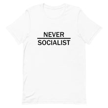 Load image into Gallery viewer, Never Socialist Tee