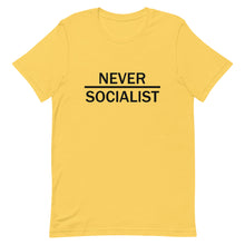 Load image into Gallery viewer, Never Socialist Tee