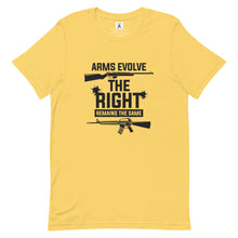 Load image into Gallery viewer, Arms Evolve The Right Remains The Same Tee