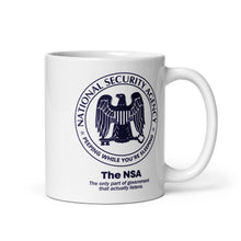 Load image into Gallery viewer, NSA The Only Agency That Listens Coffee Mug