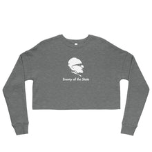 Load image into Gallery viewer, Enemy of the State Cropped Sweatshirt