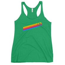 Load image into Gallery viewer, Bitcoin Rainbow Women's Racerback Tank Top