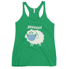 Load image into Gallery viewer, Baaaaaa Women's Racerback Tank Top
