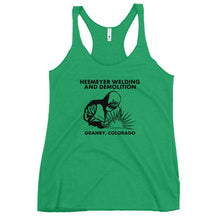 Load image into Gallery viewer, Heemeyer Welding & Demolition Women's Racerback Tank Top