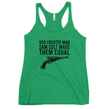 Load image into Gallery viewer, Sam Colt Made Them Equal Women's Racerback Tank Top