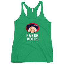 Load image into Gallery viewer, Faker Votes Women's Racerback Tank Top