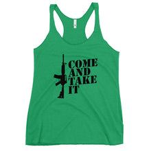 Load image into Gallery viewer, Come And Take It Women's Racerback Tank Top