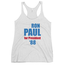 Load image into Gallery viewer, Ron Paul For President 88 Women's Racerback Tank Top