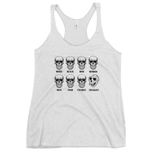 Load image into Gallery viewer, Skulls Women's Racerback Tank Top