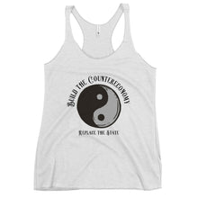 Load image into Gallery viewer, Build The Counter Economy Women's Racerback Tank Top