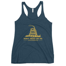 Load image into Gallery viewer, Don't Tread On Me Women's Racerback Tank Top